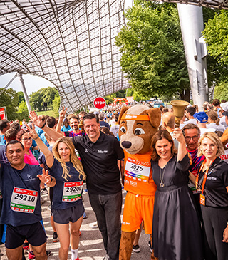 B2Run München im Olympiapark