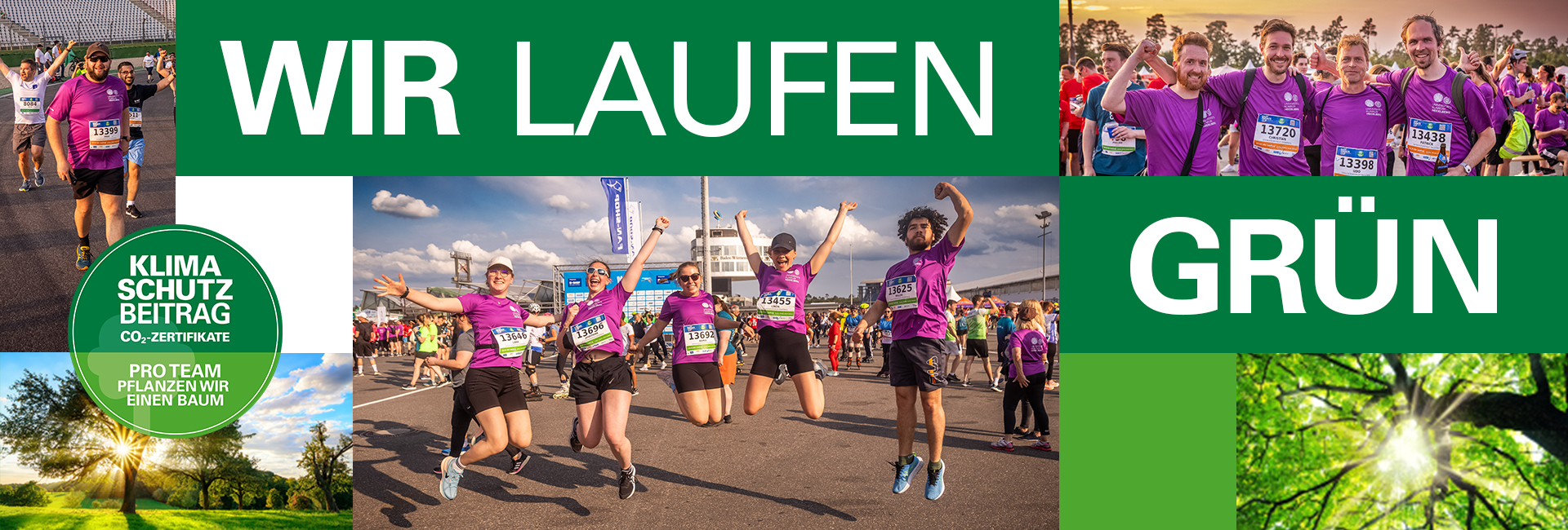 WIR LAUFEN GRÜN